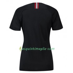 Divisa di Calcio Paris Saint Germain Jodan Nero Donna Terza 2018/2019